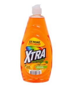 XTRA DISH SOAP #780 JUICY ORANGE LIQUID Item Number: 44669 Case Pack: 12 Size: 24OZ/ORANGE